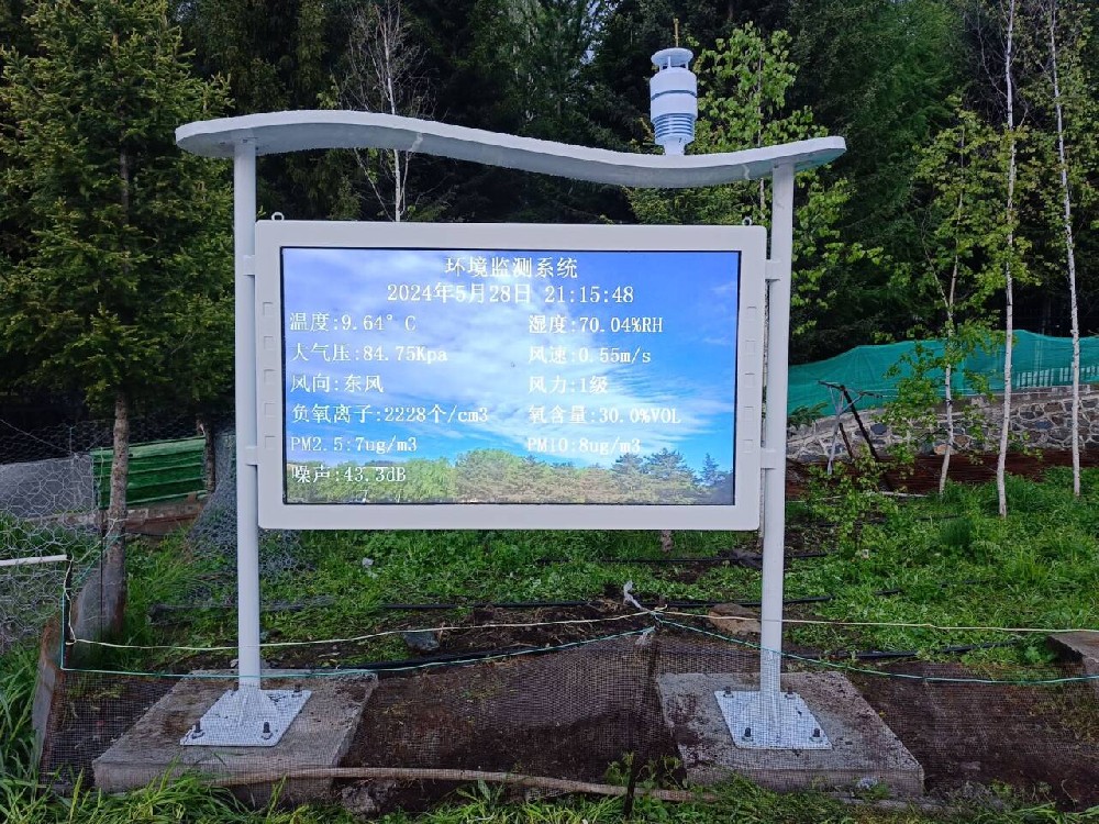 負氧離子監測站技術解析與生態價值